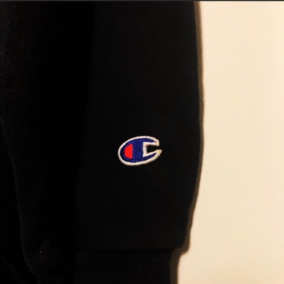 Champion Vintage Spell Out Hoodie - Picture 4 of 6
